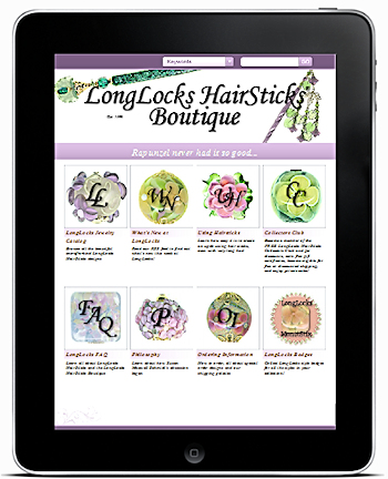 LongLocks Boutique iPad App Sneak Peek