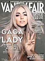 Lady Gaga on Cover of Vanity Fair With Gray Hair