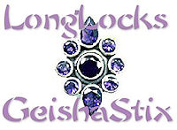 LongLocks GeishaStix Asian Hair Pins