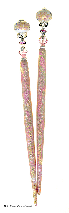 Pink Lotus RomanzaStix by LongLocks HairSticks