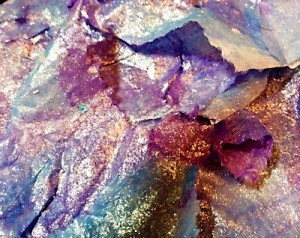 Shimmering Handmade Paper for LongLocks HairSticks