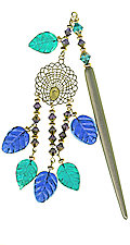 Courtyard Peacock Japanese Hair Ornament