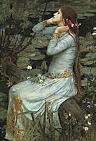 Ophelia by John William Waterhouse