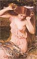 Fine Art Painting Lamia by John William Waterhouse