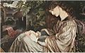 Fine Art Painting La Pia de' Tolomei by Dante Gabriel Rosetti