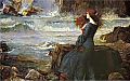 Fine Art Painting Miranda and the Tempest by John William Waterhouse