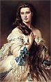 Fine Art Painting Portrait of Mme. Rimsky-Korsakova by Franz Xaver Winterhalter