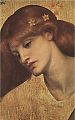 Fine Art Painting Sancta Lilias by Dante Gabriel Rosetti