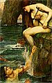 Fine Art Painting The Siren by John William Waterhouse