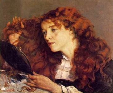 Jo the Beautiful Irish Girl by Gustave Courbet