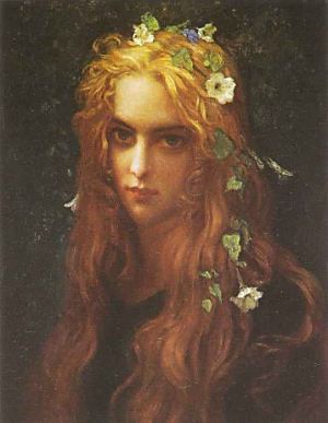 Ophelia by Antoine-Auguste-Ernest Hebert