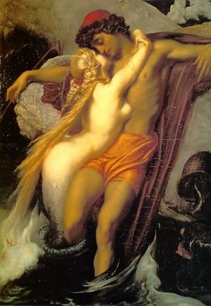 The Fisherman and the Siren by Frederic Leighton