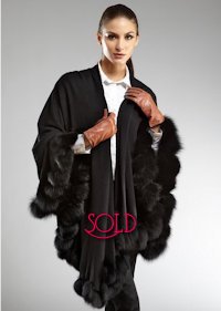 Belle Fare Fox Fur Cape