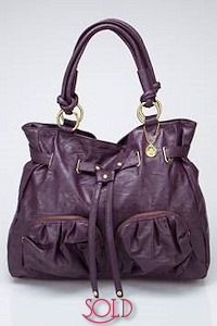 Big Buddha Denise Satchel Purple