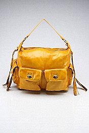 Big Buddha Yellow Downtown Satchel