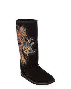 Koolaburra Black Swarovski Phoenix Boots