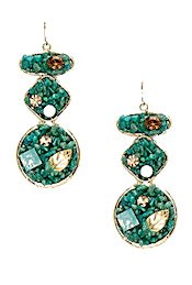 Sparkling Sage Amazonite Earrings